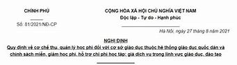 Giảm Học Phí Cho Học Sinh Thcs