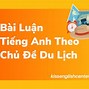 Học Tiếng Anh Qua Chủ Đề Du Lịch Tiếng Anh