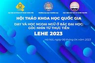 Thư Mời Viết Hội Thảo 2023